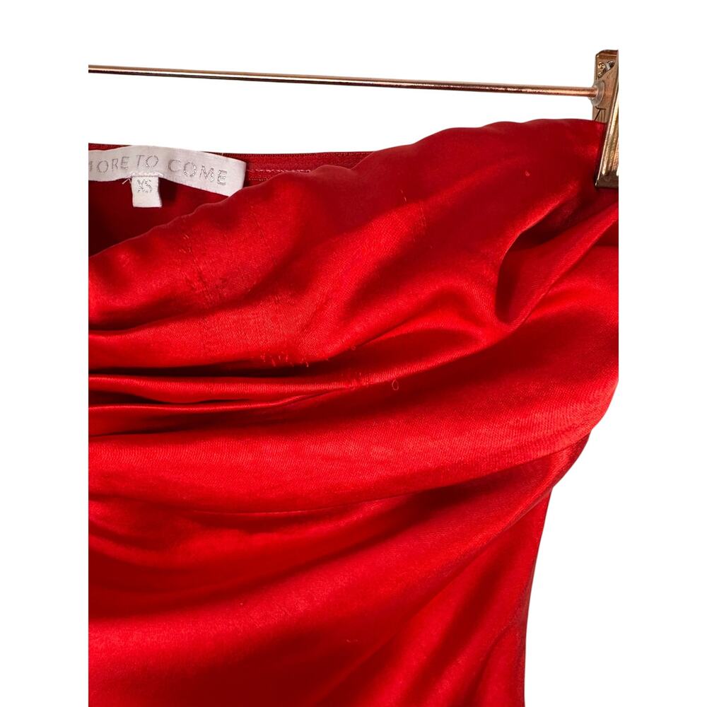 More to Come Paloma Strapless Mini Dress Satin Party Cocktail Hoco Formal NYE XS - Picture 6 of 11